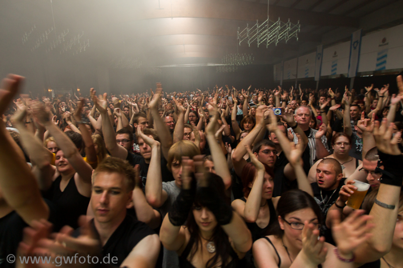 Rammstein-Coverband Brandstein, Konzert mit Subway to Sally, Otterrock