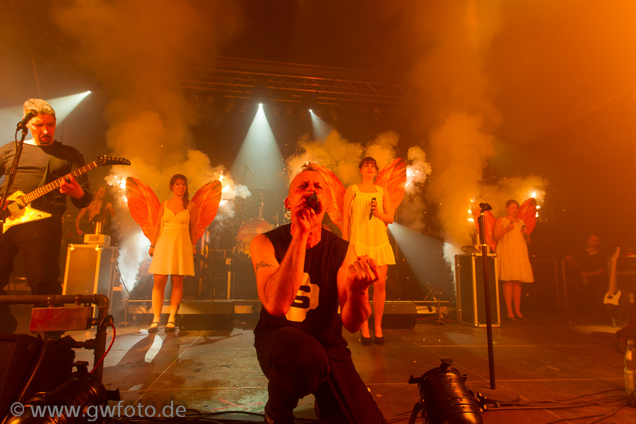 Rammstein-Coverband Brandstein, Konzert Halle101, Speyer